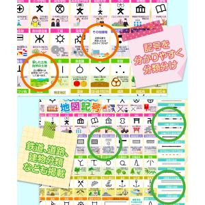 お風呂の学校 地図記号 お風呂ポスター 日本製...の詳細画像4