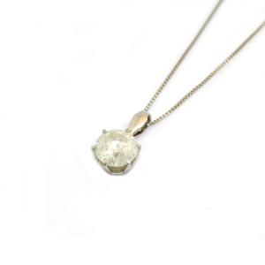 JEWELRY(ジュエリー) 一粒ダイヤネックレス PT900/PT850 D1.00ct 2.3g｜cruru