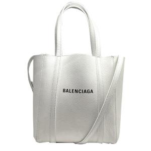 BALENCIAGA (バレンシアガ) エブリディXXSトートバッグ ショルダーバッグ 551815 ホワイト カーフ｜cruru