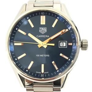 TAG HEUER(タグ・ホイヤー) カレラQZ 時計 WAR1112 ブルー ステンレススチール(SS) ランクA｜cruru