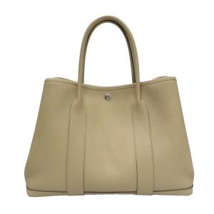 HERMES (エルメス) ガーデンパーティ36(PM) トートバッグ トレンチ ヴァッシュカントリー C刻印 未使用｜cruru