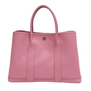 HERMES （エルメス) ガーデンパーティーTPM ハンドバッグ ローズコンフェッティ エプソン U刻印 未使用 A61｜cruru