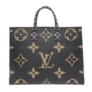 LOUIS VUITTON(ルイヴィトン) オンザゴーGM M44674 ブラック モノグラムジャイアント｜cruru