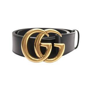 GUCCI 中古 グッチ ベルト メンズ ブランド ダブルG スリムベルト