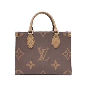 LOUIS VUITTON(ルイヴィトン) オンザゴーPM M46373 トートバッグ モノグラム・ジャイアント ランクA B6｜cruru