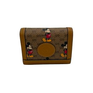 GUCCI(グッチ) ディズニーコラボ　ミッキーマウス コンパクトウォレット 602534　ランクA｜cruru