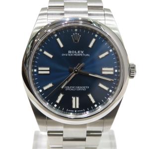 ROLEX (ロレックス) オイスターパペチュアル 腕時計 124300/255HY206 SS ブルー 新同｜cruru