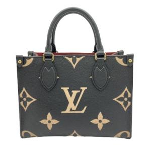 LOUIS VUITTON(ルイ・ヴィトン) オンザゴーPM トートバッグ M45659  ブラック モノグラム・ジャイアント ランクA｜cruru