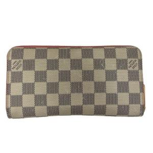 LOUIS VUITTON(ルイヴィトン)　ジッピーウォレット　アズール　ローズパパイヤ　N60373/MI0240｜cruru