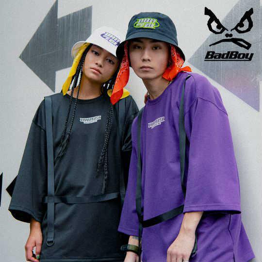 BADBOY OFFICIAL バッドボーイ BADBOY  00&apos;S LOGO BACKET HA...