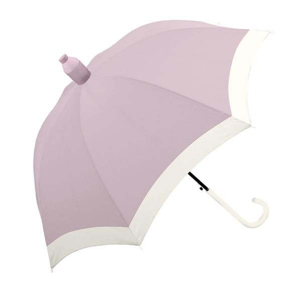 傘 雨傘 レディース 長傘 ジャンプ傘 スライドキャップ スライドカバー付き 濡れない傘 傘ケース ...