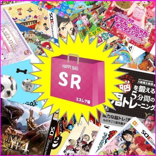 ★クリスマスリボン付ギフトバッグ★福ＳＲ袋 即納 新品 2DS/3DSソフト＋アクセサリー10点セッ...