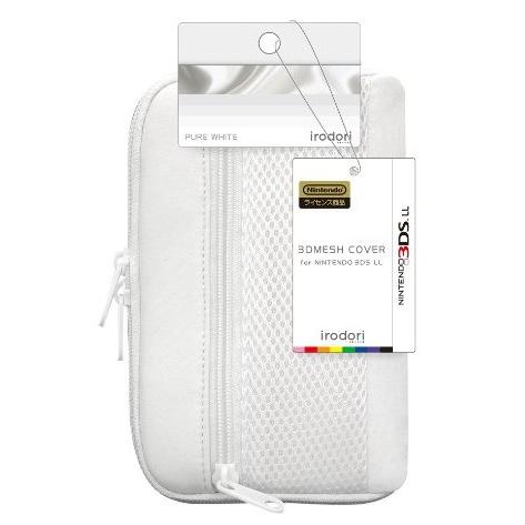 【即納★新品】3DS メッシュカバー for ニンテンドー3DS LL ピュアホワイト