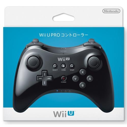 【即納★新品】任天堂 Wii U PRO コントローラー クロ(kuro)