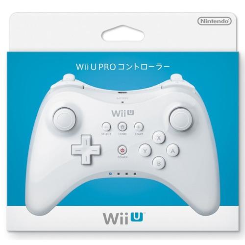 【即納★新品】任天堂 Wii U PRO コントローラー シロ (shiro)