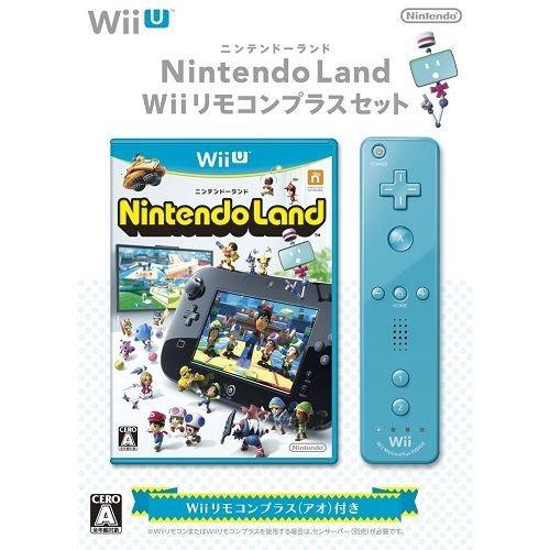 【即納★新品】Wii U  Nintendo Land Wiiリモコンプラスセット （アオ）
