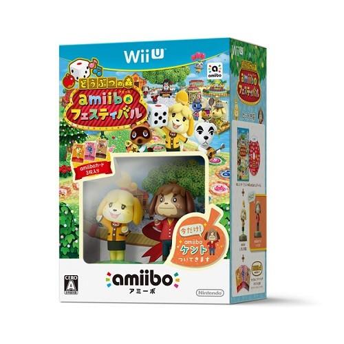 【即納★新品】Wii U どうぶつの森　amiiboフェスティバル ケント付き