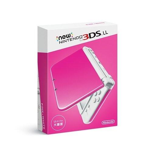 【即納★新品】Newニンテンドー3DS LL本体　ピンク×ホワイト(RED-S-PAAA)
