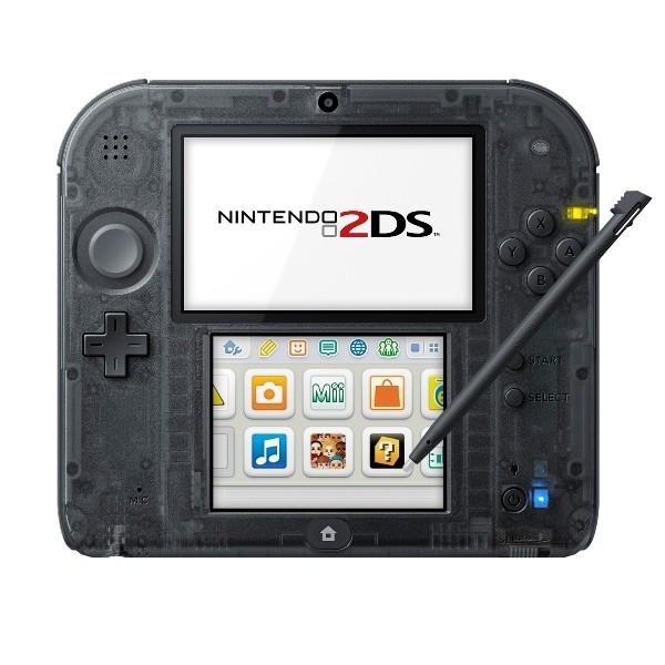 【即納★新品】ニンテンドー2DS本体 クリアブラック(FTR-S-KCAA)