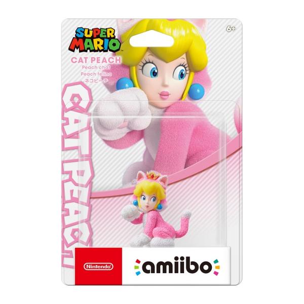 即納 新品 amiibo ネコピーチ(スーパーマリオシリーズ)(アミーボ)