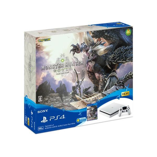 【即納★新品】PS4 MONSTER HUNTER:WORLD Starter Pack White...