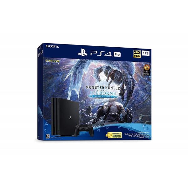 【発売日前日出荷★新品】PS4 Pro モンスターハンターワールド:アイスボーン マスターED St...