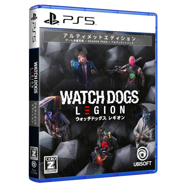 【発売日前日出荷★新品】PS5 ウォッチドッグス レギオン アルティメットエディション【2020年1...