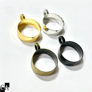 【オリジナル商品】厚めラウンド空枠20mmの詳細画像1