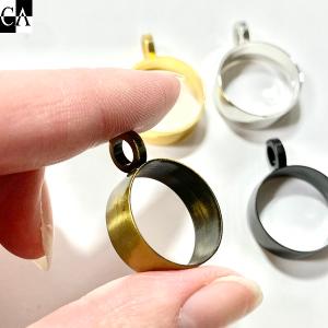 【オリジナル商品】厚めラウンド空枠20mmの詳細画像2