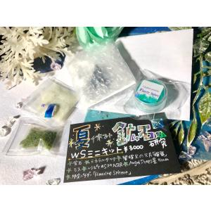 【数量限定】夏休み鉱石研究WSミニキット｜crystal-aglaia