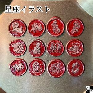 星座イラスト シーリングスタンプ25mm ヘッドのみ Stp 001 Crystal Aglaia 通販 Yahoo ショッピング