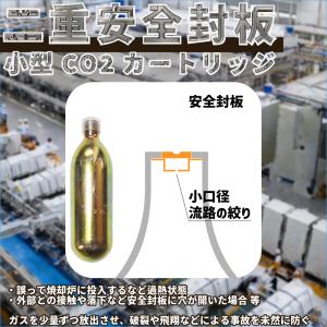 [新瓶] CO2ボンベカートリッジ 内容量74...の詳細画像1