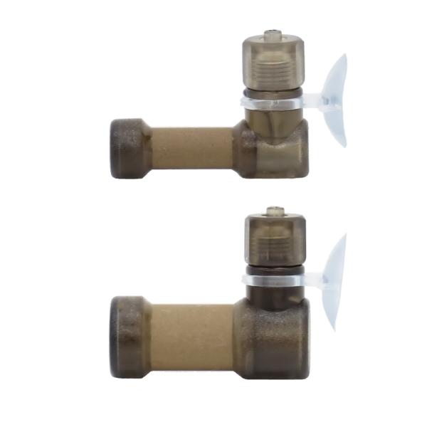 クリスタルアクア CO2拡散器 - スーパーミストCO2ディフューザー（S/Lサイズ） 4/6mmチ...