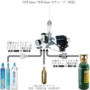 クリスタルアクア CO2レギュレーターSS-1...の詳細画像3