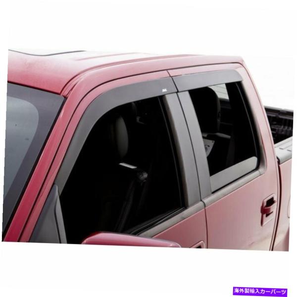 ウィンドウバイザー 4ウィンドウ換気バイザー（2020-2021シルバラード1500 ext / d...