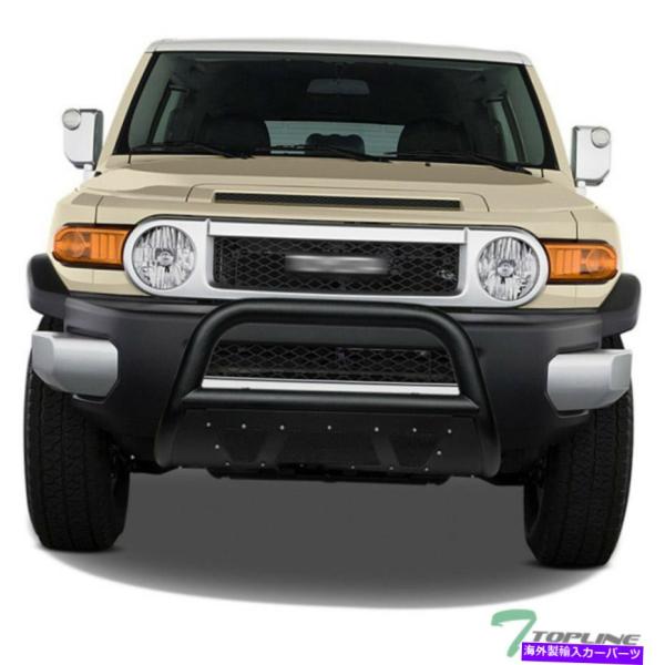 Bull Bar 2007-2014のトップラインFJクルーザースタッズメッシュブルバーガード - ...