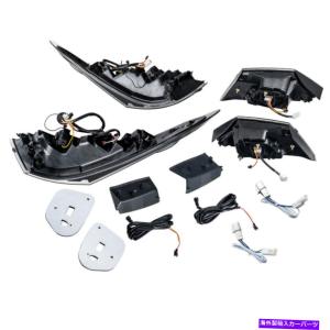 USテールライト Toyota Camry 18 19 20のための2ピースのスモック色のLEDテールライト順番ターンライト 2pcs Smock Tinted LED Tail Light Sequential