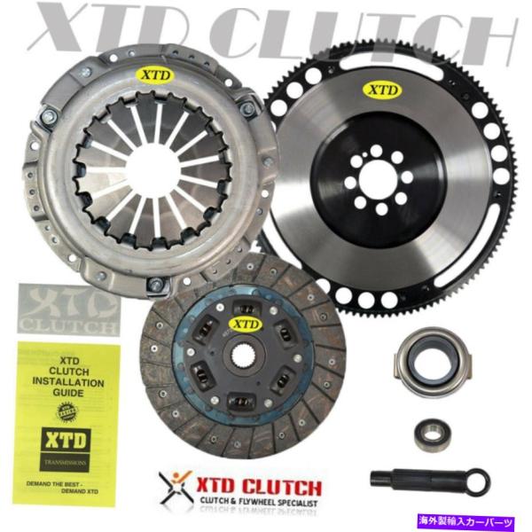 clutch kit XTD有機クラッチ＆10LBSフライホイールキットプレリュードアコード2.2L...