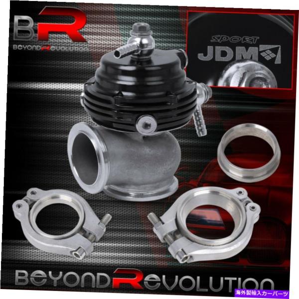 ターボチャージャー 35mm 38mmコンパクトターボチャージャーマニホールド外部Vバンドゴミゲート...