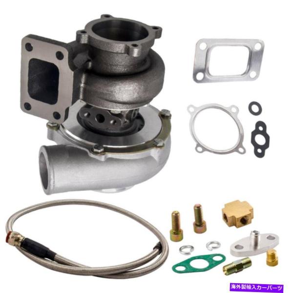 ターボチャージャー T3フランジ4ボルトGT35 GT3582 A / R .70 600 + HP...