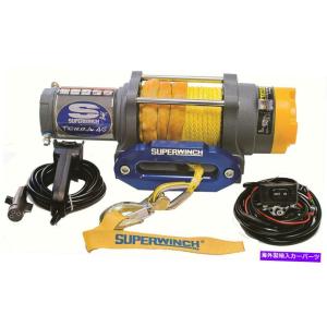 winch Superwinch Terra 45 SR UTV / ATV用バーボン4500メンズ...