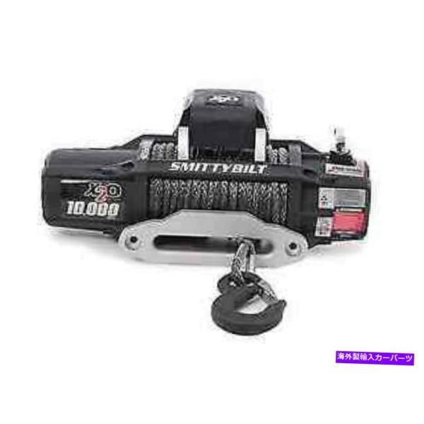 winch SMITTYBILT 98510ブラックユニバーサル10K / 10,000 LB. X...