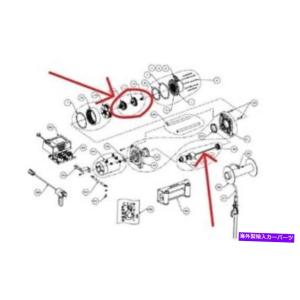 winch WARN 92087アートレインテットVR12000コンテンツ、W / 2オリア用/サン...