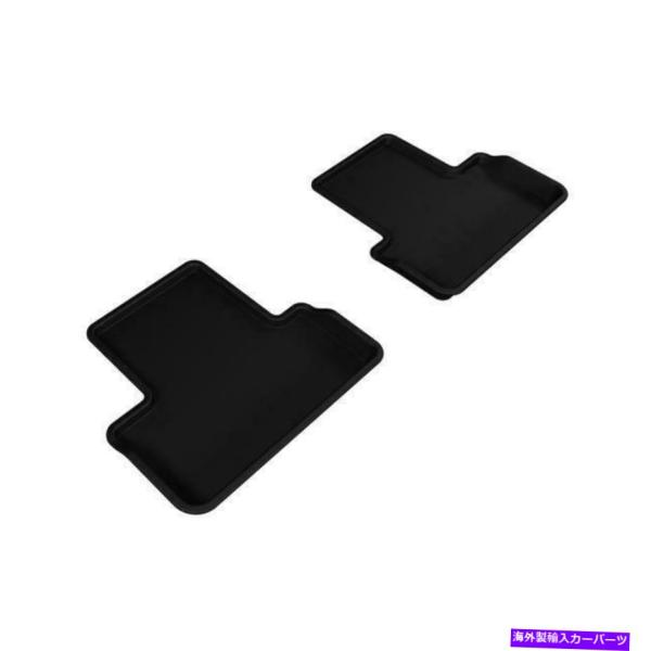 Floor Mat 3DマックスパイダーキャデラックELR 2014-2016 KaguブラックR2...