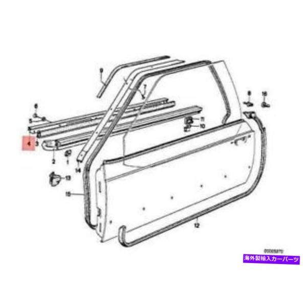 door panel OEM BMW E24 628CSI 630CS 633CSIフルマンダムロン...