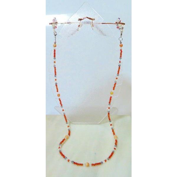 パワーストーン 天然石 グラスコード/サードニクス/カーネリアン/スワロフスキー クリスタル　707