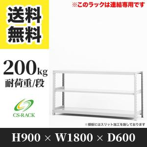 スチールラック 棚 幅900 奥行450 高さ1800 5段 150kg/段 単体 SO