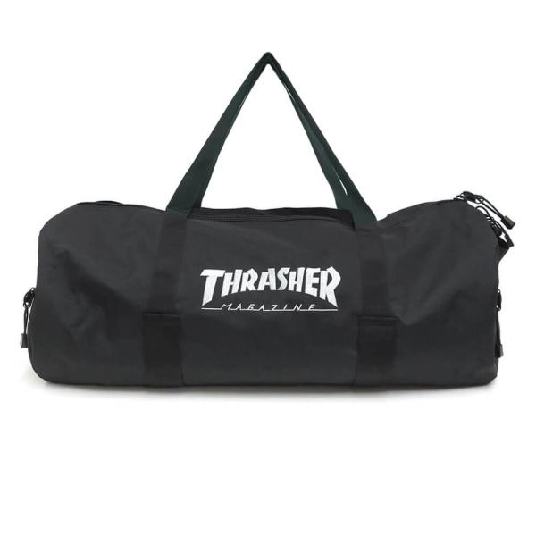 THRASHER SKATE BAG スラッシャー スケートボードバッグ DUFFEL BAG BL...