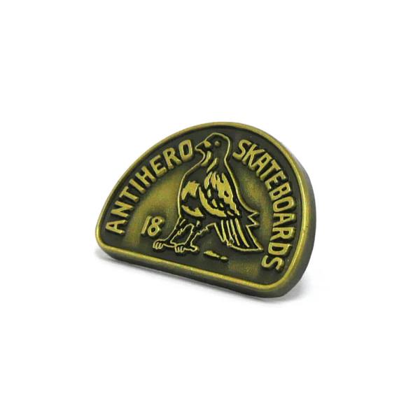 ANTIHERO BADGE アンチヒーロー バッジ CLUBHOUSE LAPEL PIN BRO...