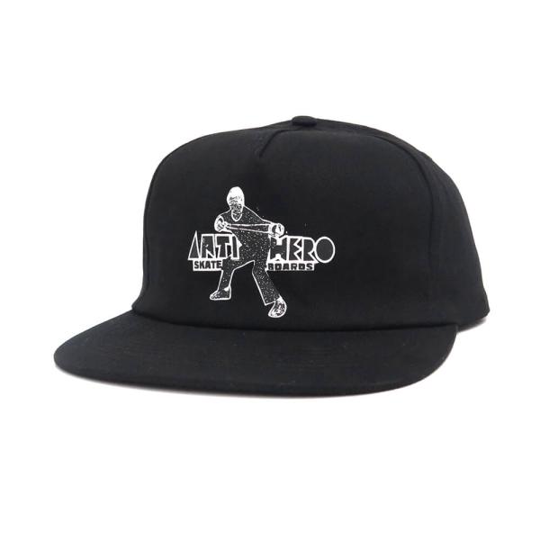 ANTIHERO CAP アンチヒーロー キャップ SLINGSHOT SNAPBACK BLACK...